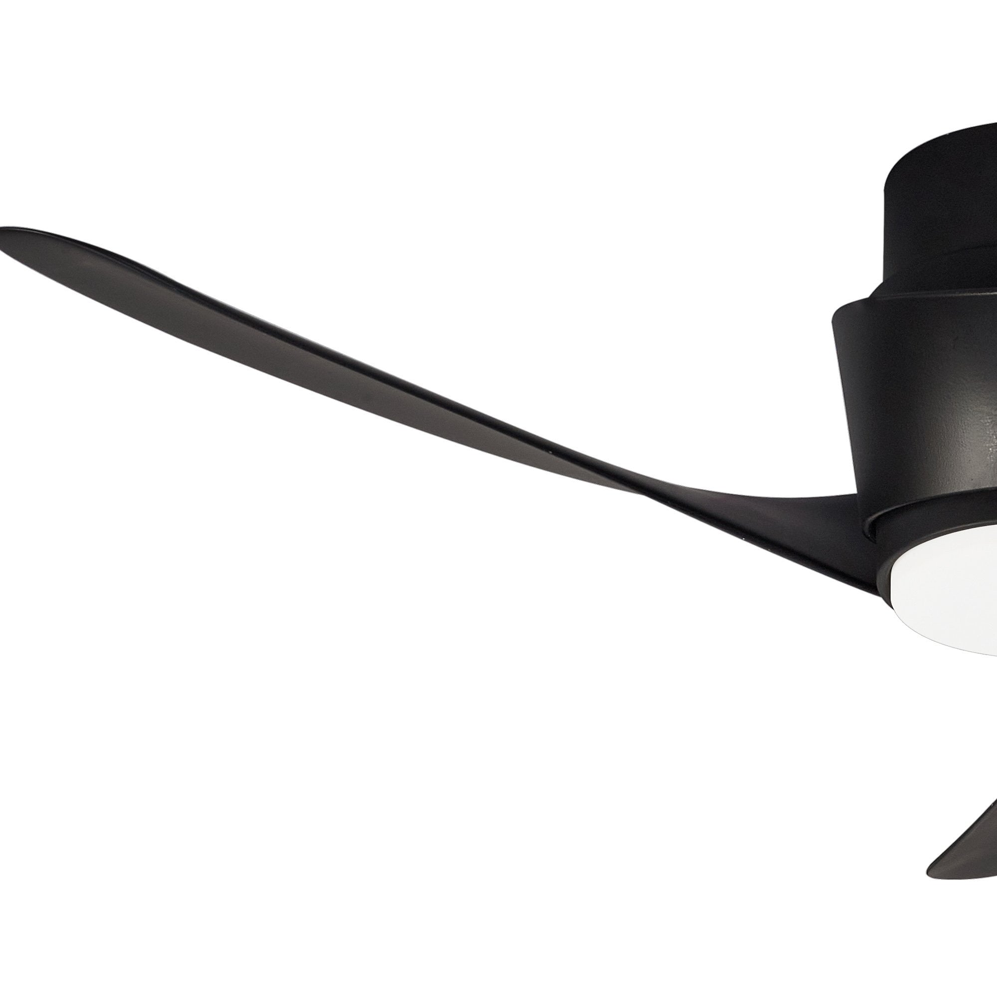 Mantra Island 24W LED Dimmable Ceiling Light With Built-In 30W DC Fan, 2700-5000K Remote & APP Control - Black