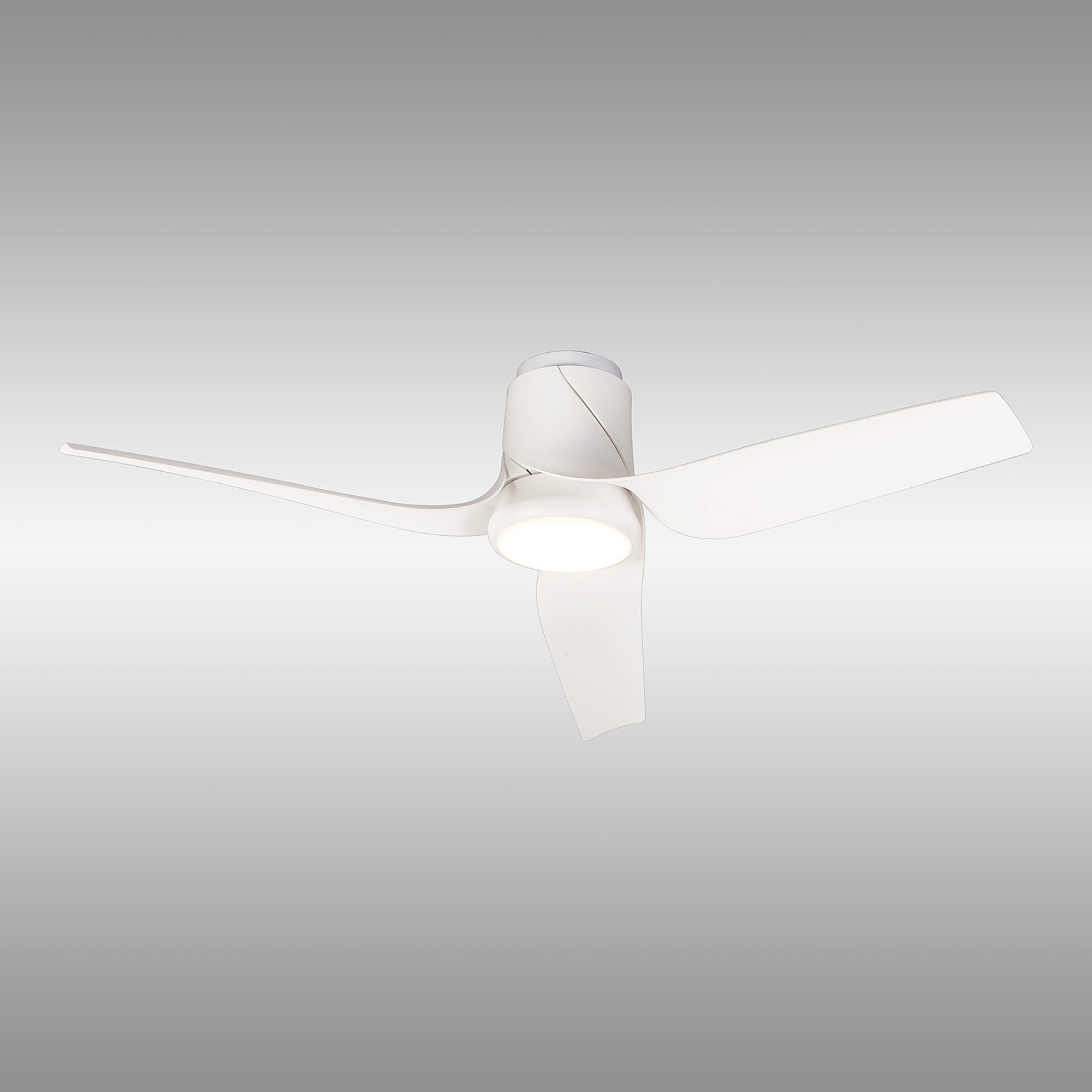 Mantra Ushuaia 30W LED Dimmable Ceiling Light With Built-In 35W DC Fan, 2700-5000K Remote & APP Control - White