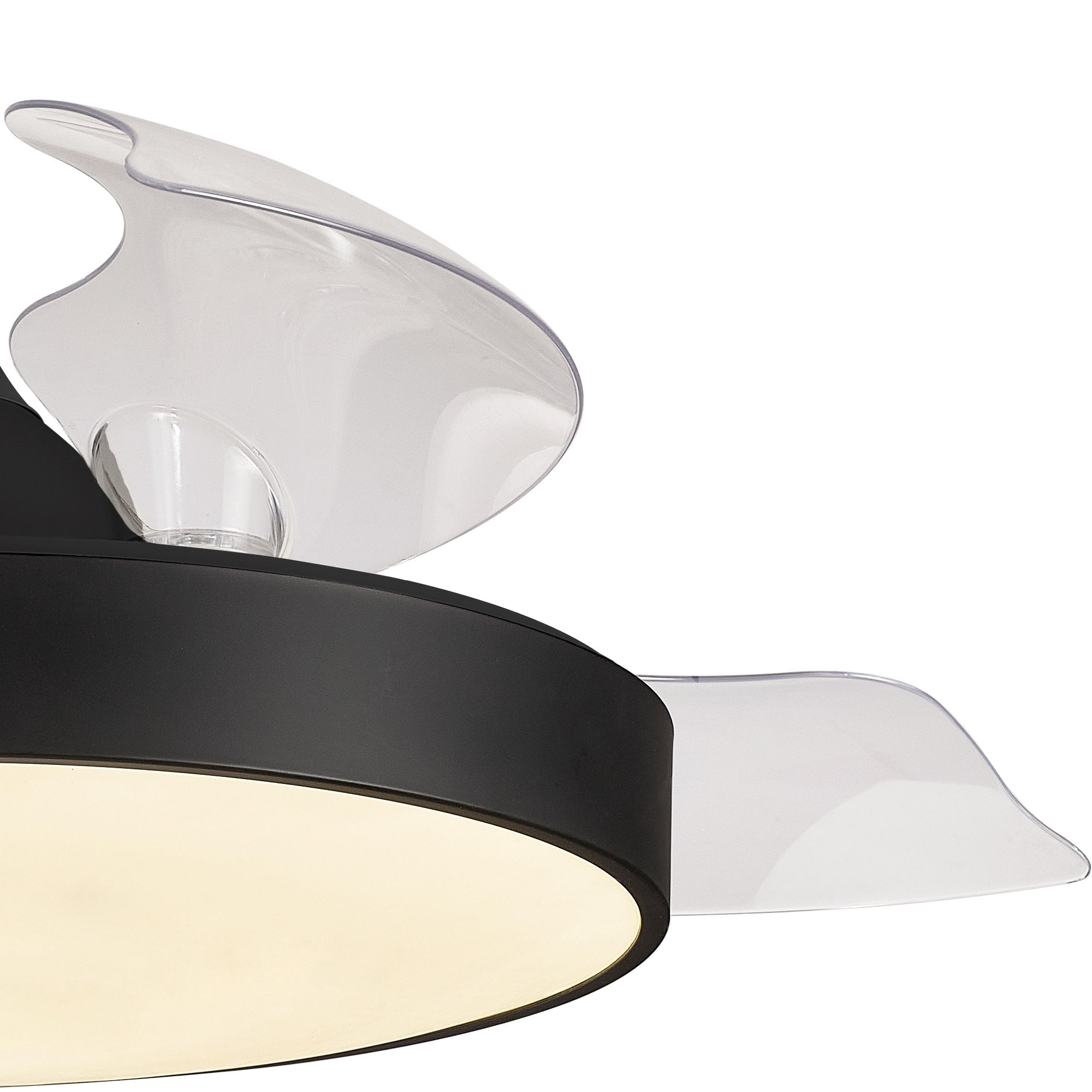 Mantra Alaska 60W LED Dimmable Ceiling Light With Built-In 30W DC Fan, 2700-5000K Remote & APP Control - Black