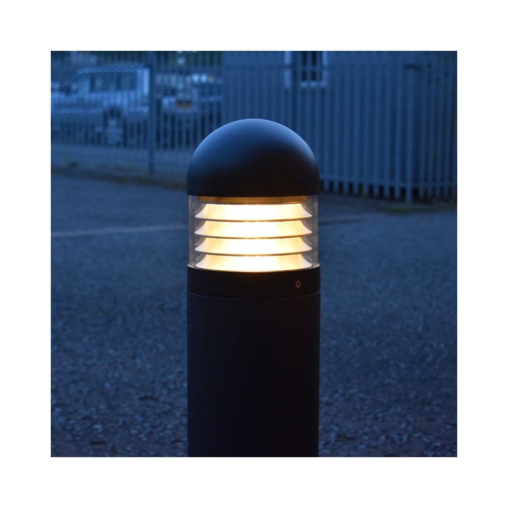 Lumena Lighthouse Dome Bollard Light - Black - Mains