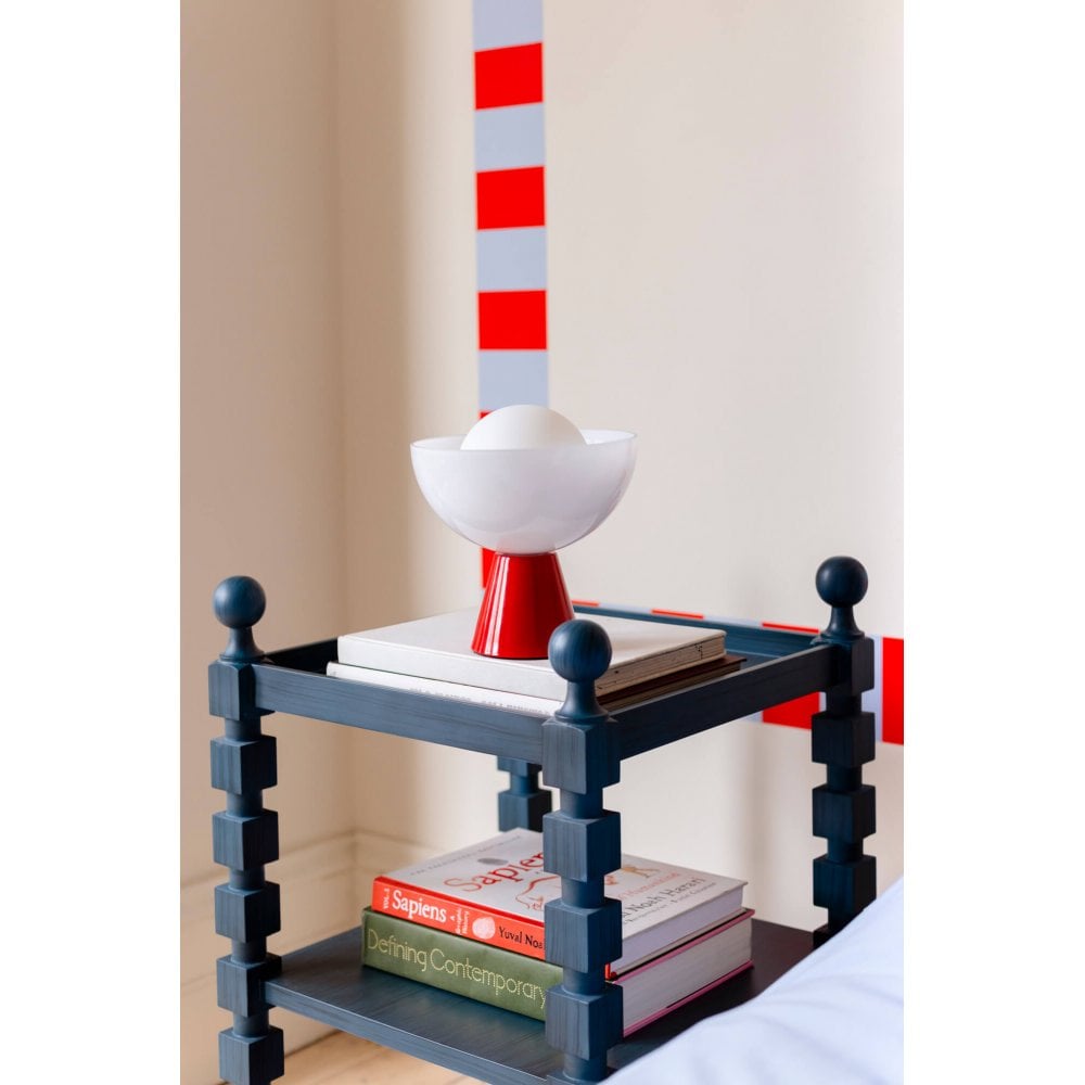 houseof. Dome Cordless Table Lamp - Jam Red