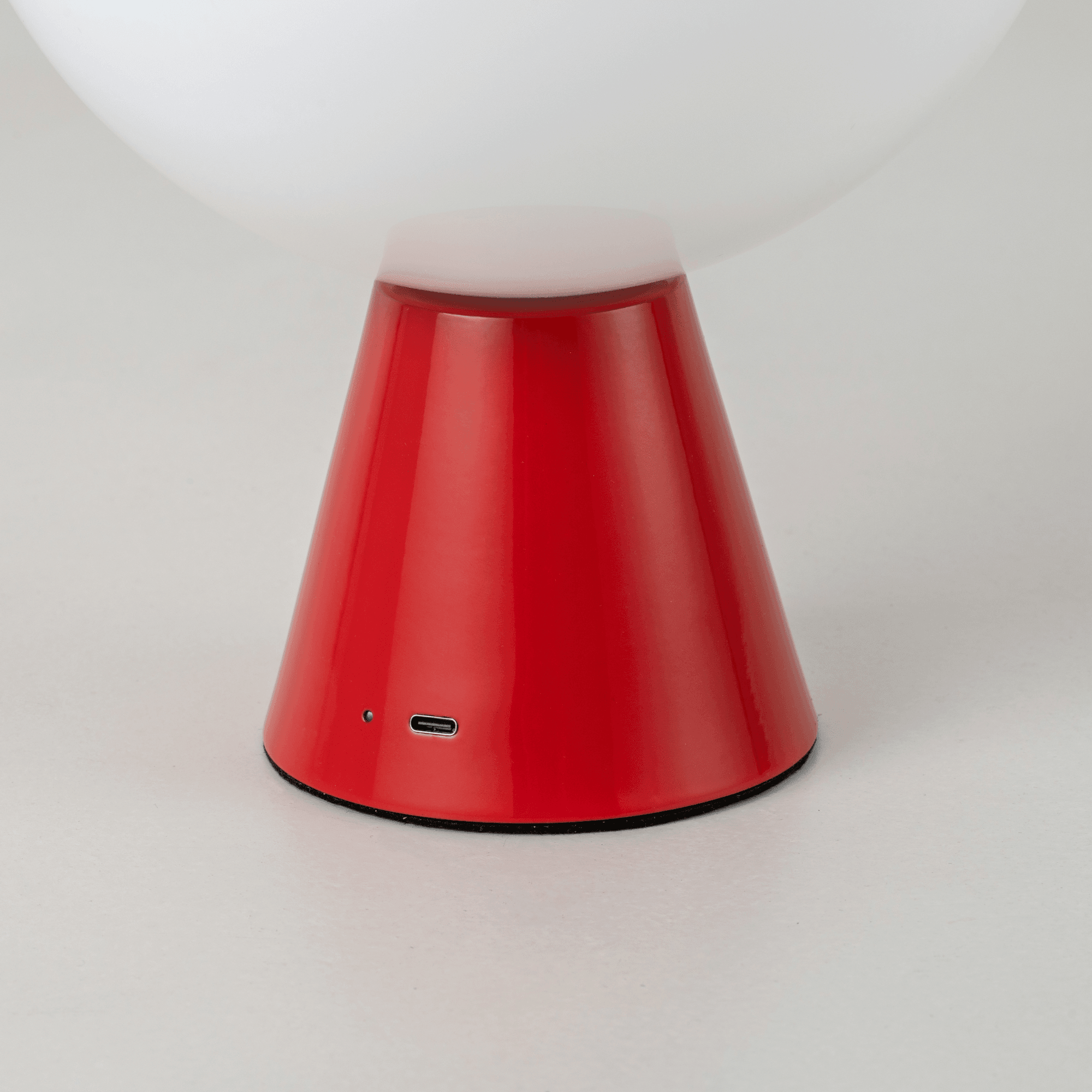 houseof. Dome Cordless Table Lamp - Jam Red