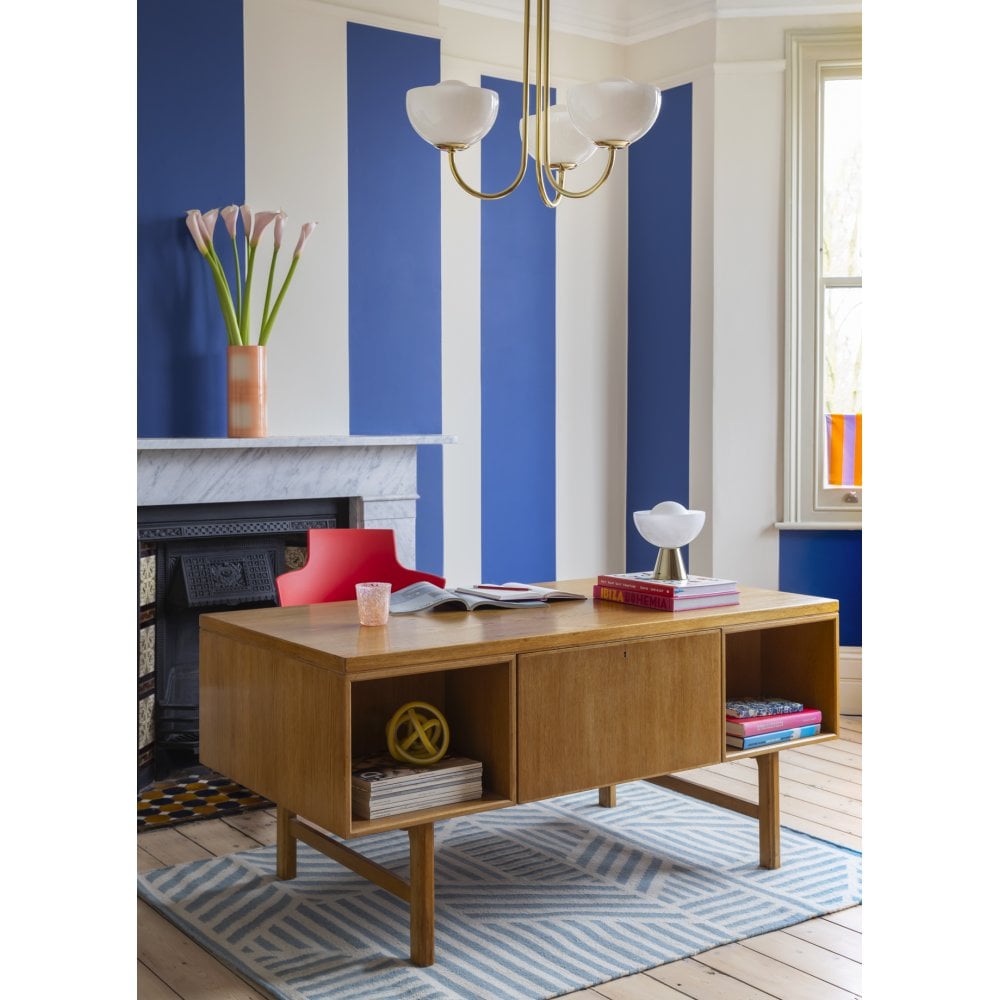 houseof. Dome 3 Light Ceiling Pendant - Brass