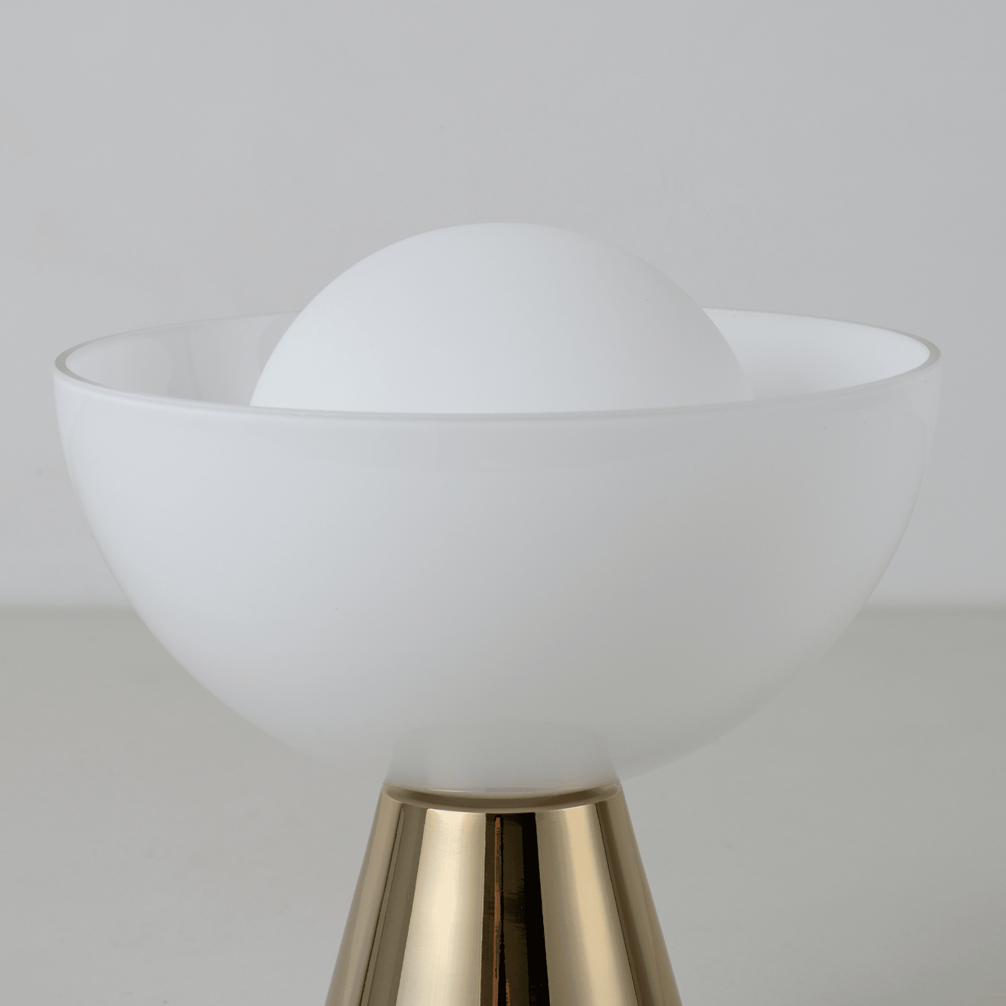 houseof. Dome Cordless Table Lamp - Brass