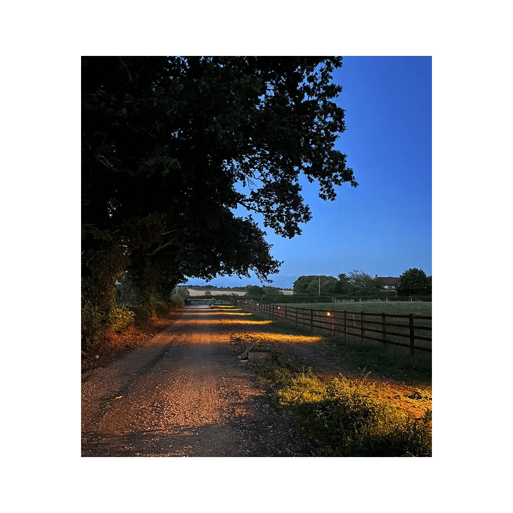 Lumena Alvaspot 240v GU10 Outdoor Spotlight - Black - Mains