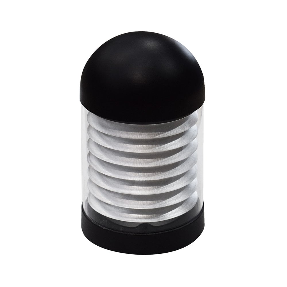 Lumena LEDifice Domed Bollard Light - Black - Mains