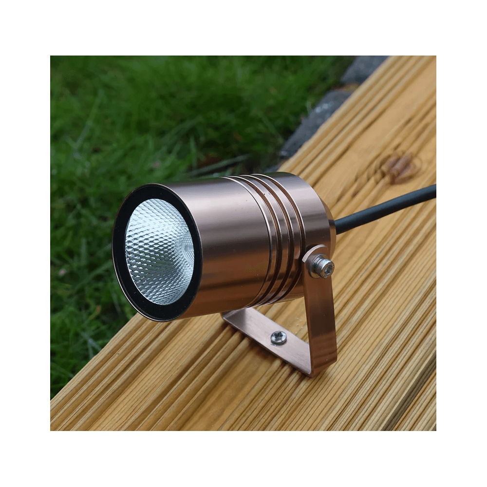 Lumena AlvaLED - 6W LED Spike Light - Cocoa - Mains