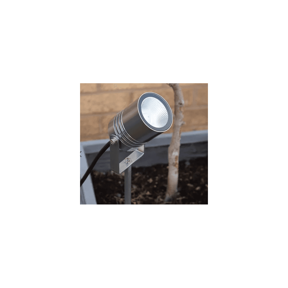 Lumena AlvaLED - 6W LED Spike Light - Titanium - Mains
