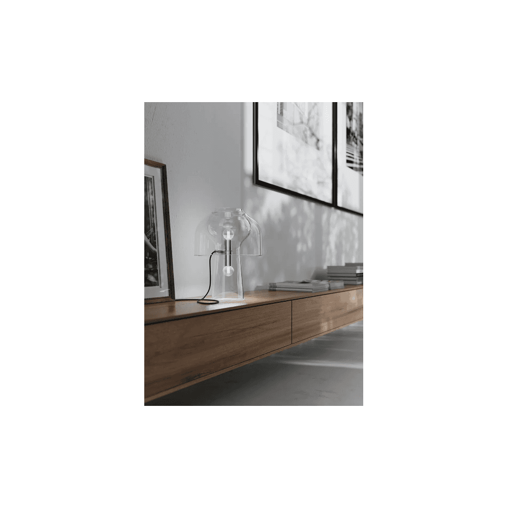Karman Lilly Table Lamp - Transparent Glass