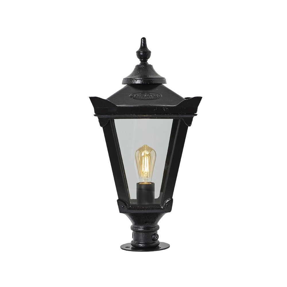 Harte Victorian 0.6m Traditional Pier Light For Narrow Pier Caps - Cast Iron