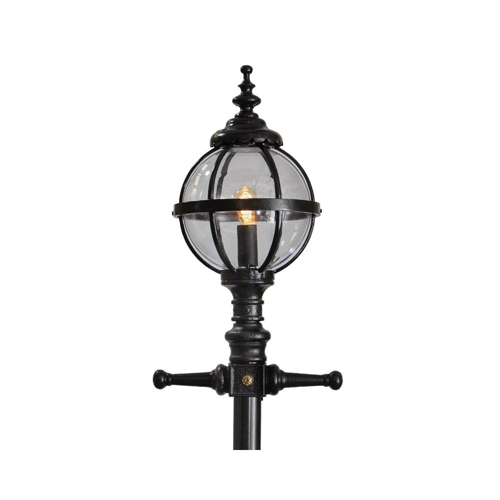Harte Victorian Style 3m Globe Lamp Post - Cast Iron