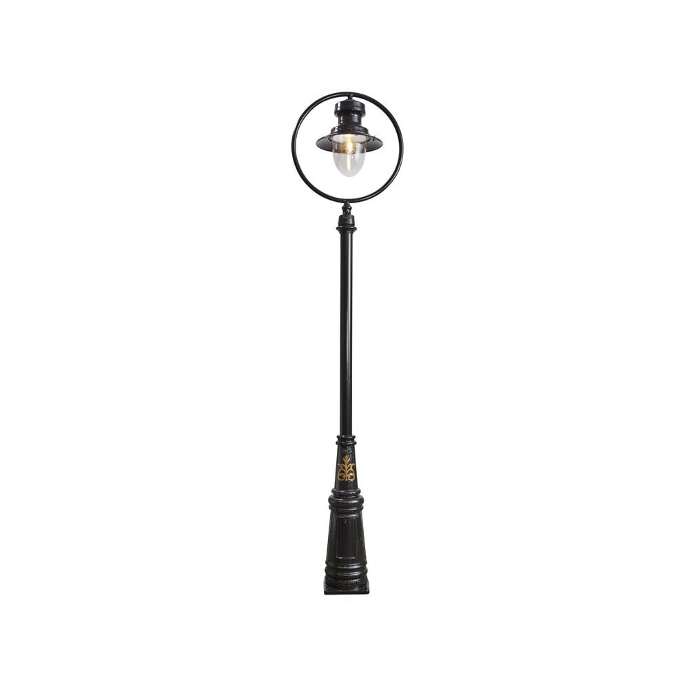Harte Classic Railway Style 3.65m Lamp Post - Cast Iron & Steel