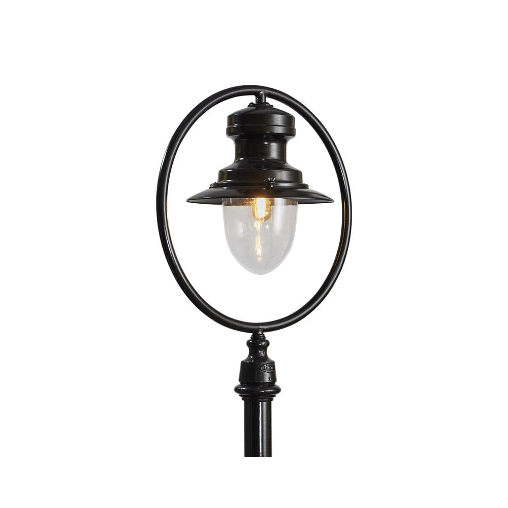Harte Classic Railway Style 3.65m Lamp Post - Cast Iron & Steel