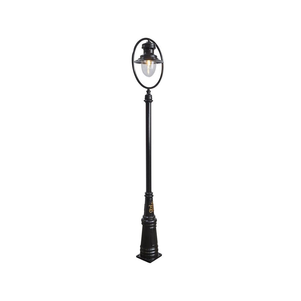 Harte Classic Railway Style 3.65m Lamp Post - Cast Iron & Steel