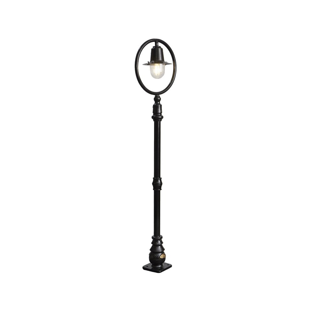 Harte Classic Railway Style 1.49m Lamp Post - Cast Iron & Steel
