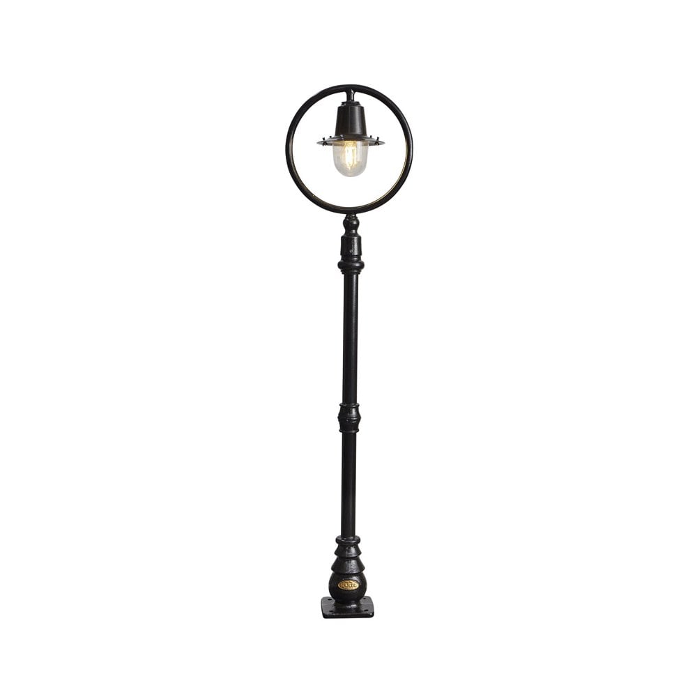 Harte Classic Railway Style 1.49m Lamp Post - Cast Iron & Steel