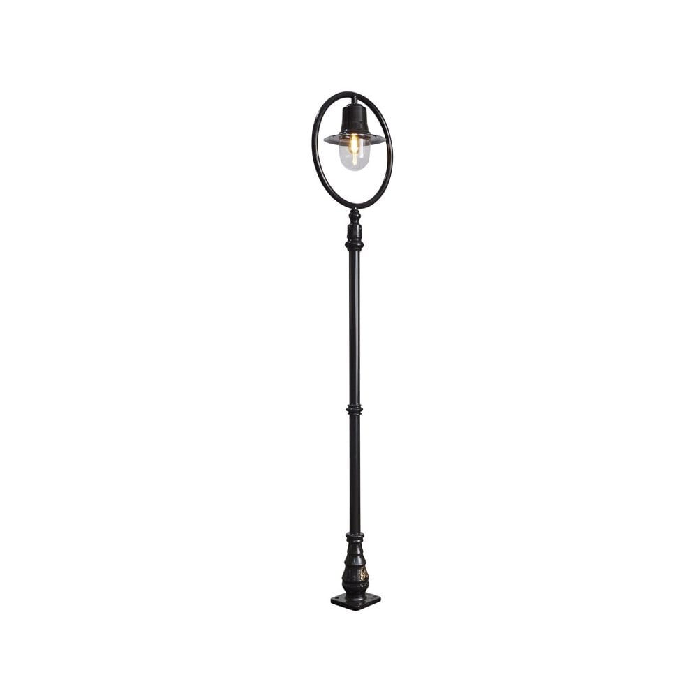 Harte Classic Railway Style 2.73m Lamp Post - Cast Iron & Steel