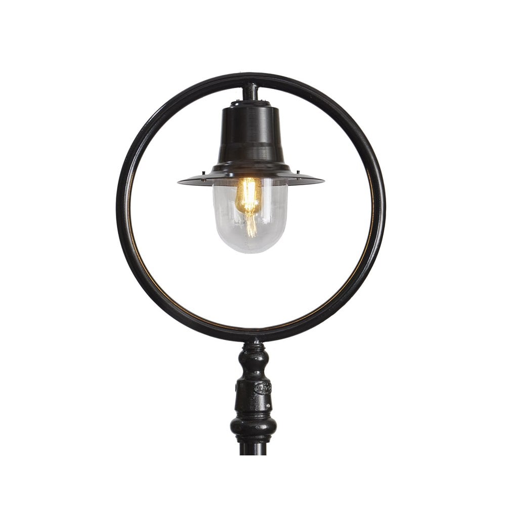 Harte Classic Railway Style 2.73m Lamp Post - Cast Iron & Steel