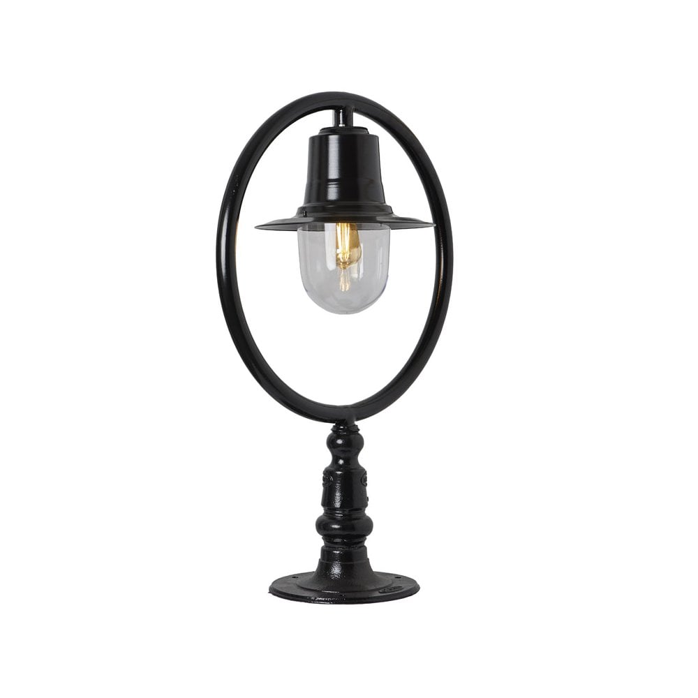 Harte Classic Railway Style 0.89m Pier Light - Cast Iron & Steel