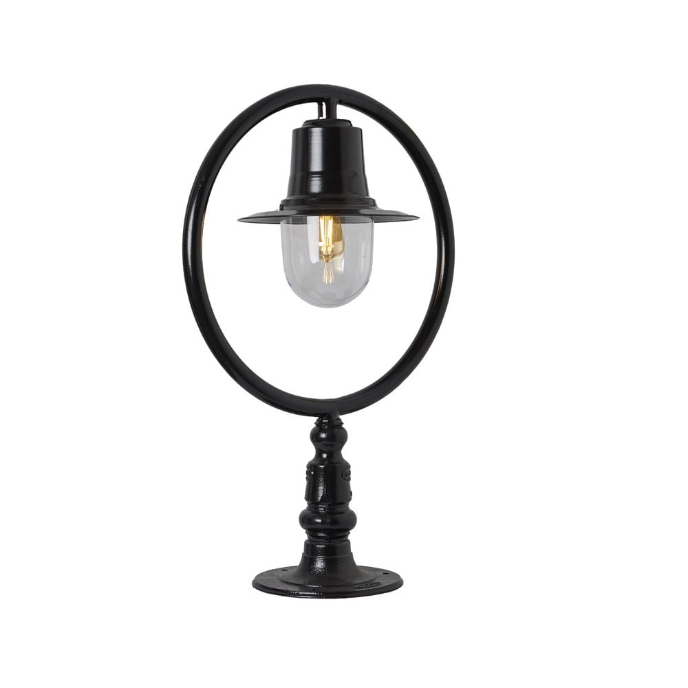 Harte Classic Railway Style 0.89m Pier Light - Cast Iron & Steel
