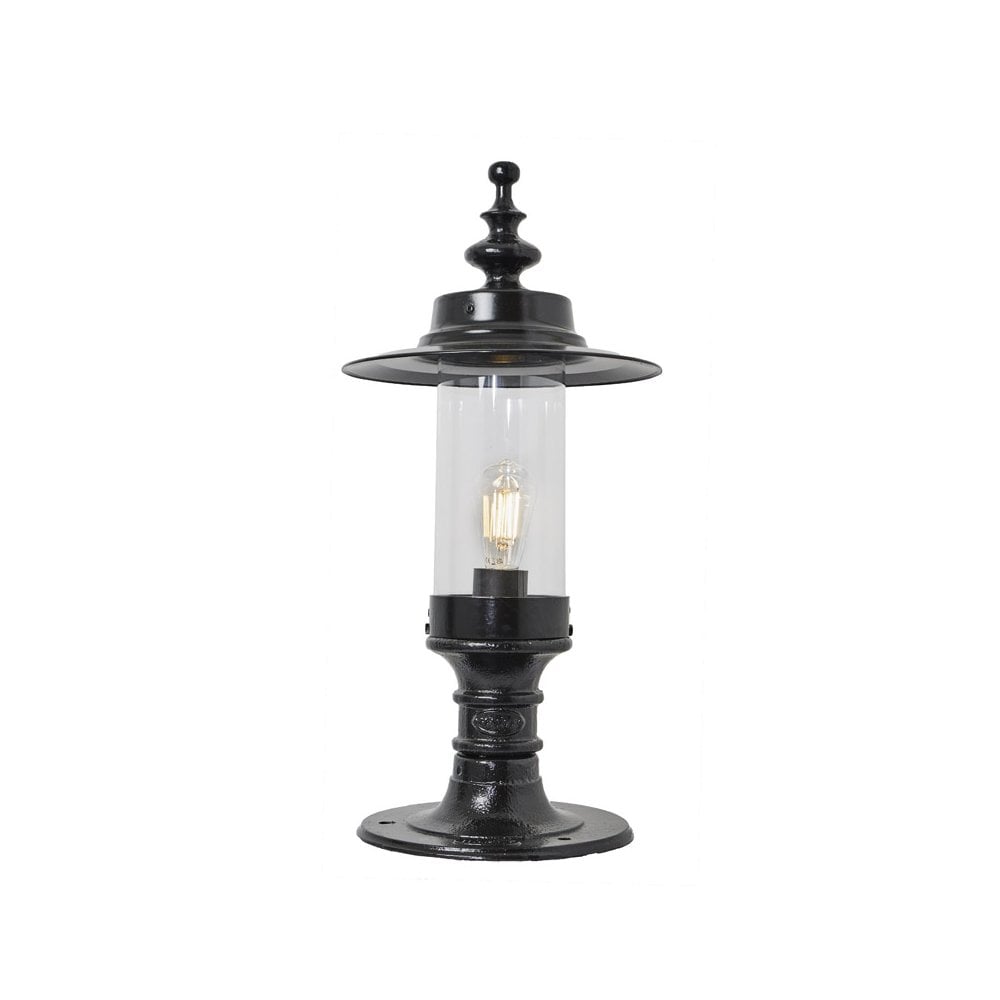 Harte Georgian Style 0.65m Pier Light For Flat Piers - Cast Iron & Steel