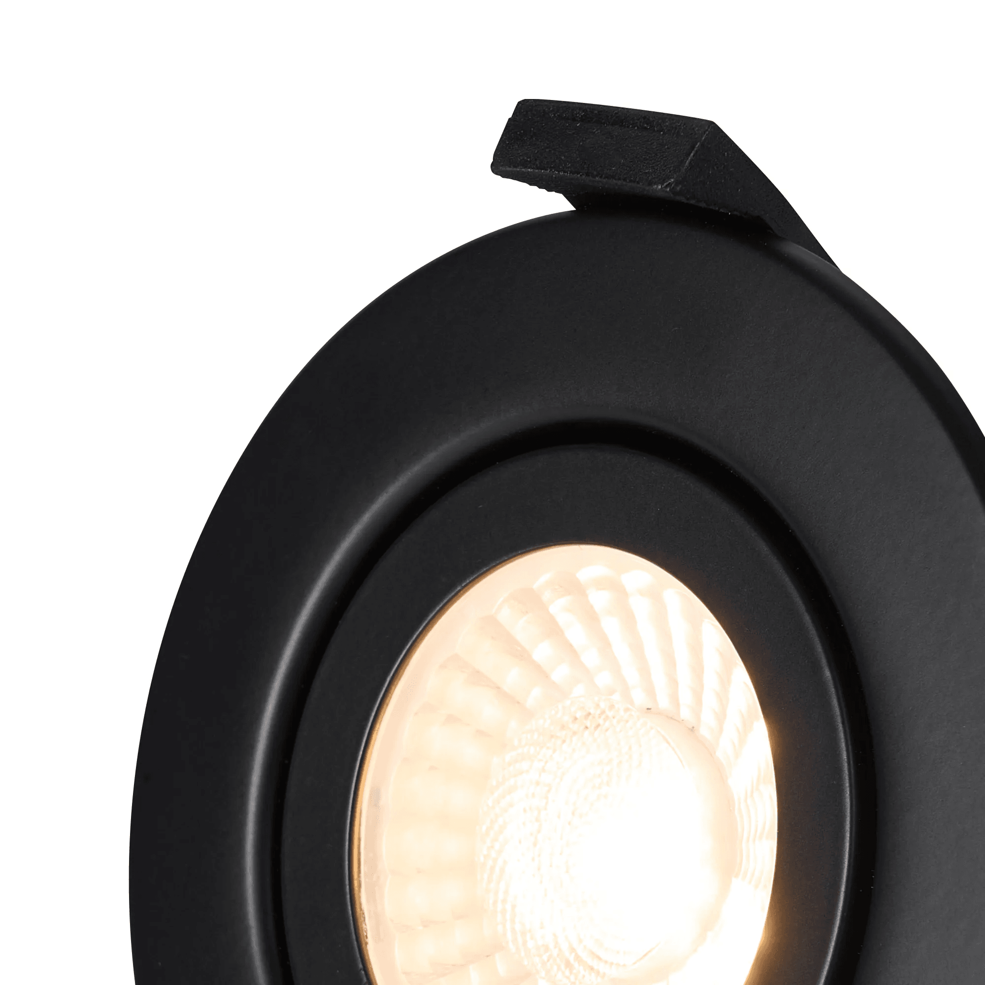 Fabula Mulgrave CCT LED Adjustable Downlight - IP65 Fire Rated - Matt Black