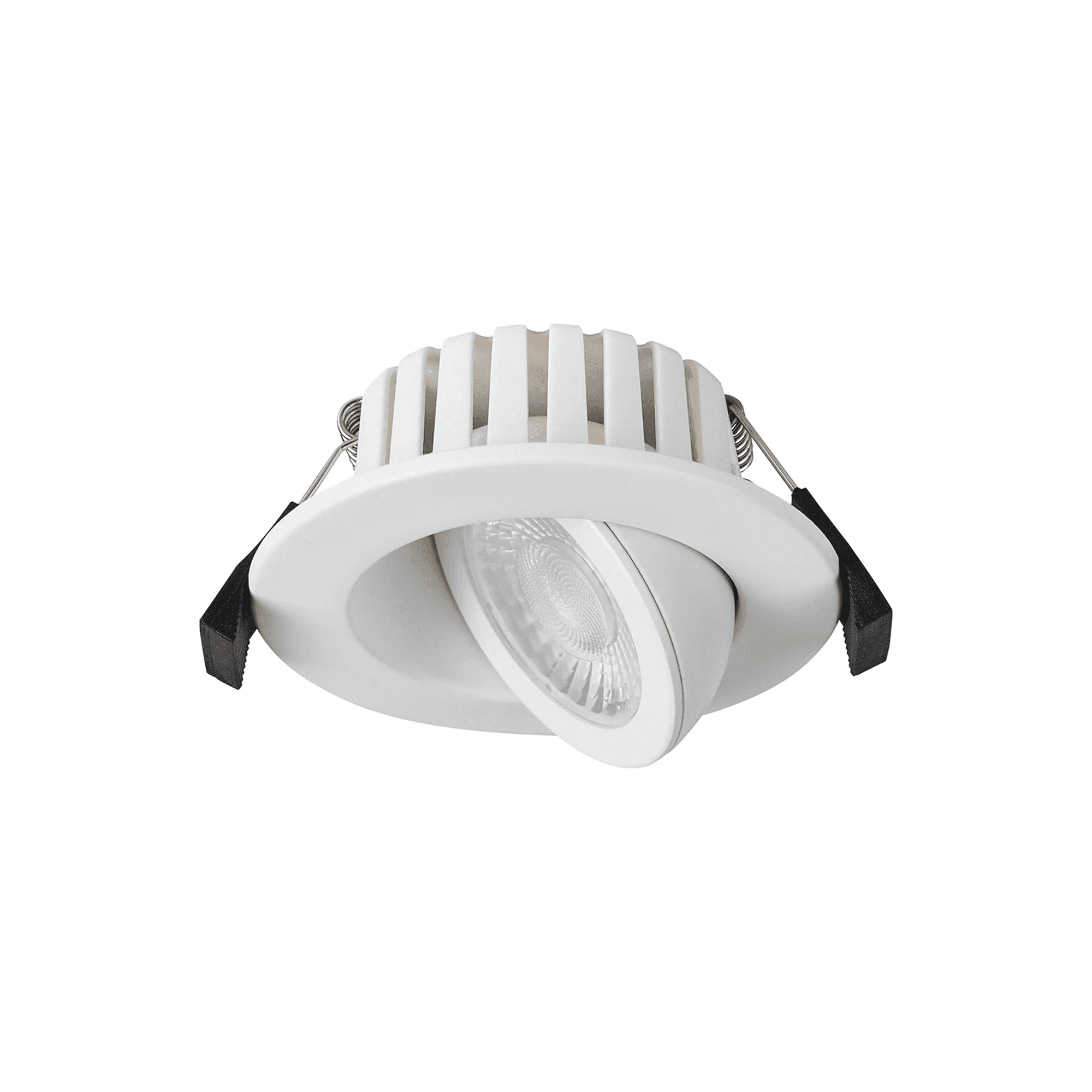 Fabula Mulgrave CCT LED Adjustable Downlight  - IP65 Fire Rated - Matt White