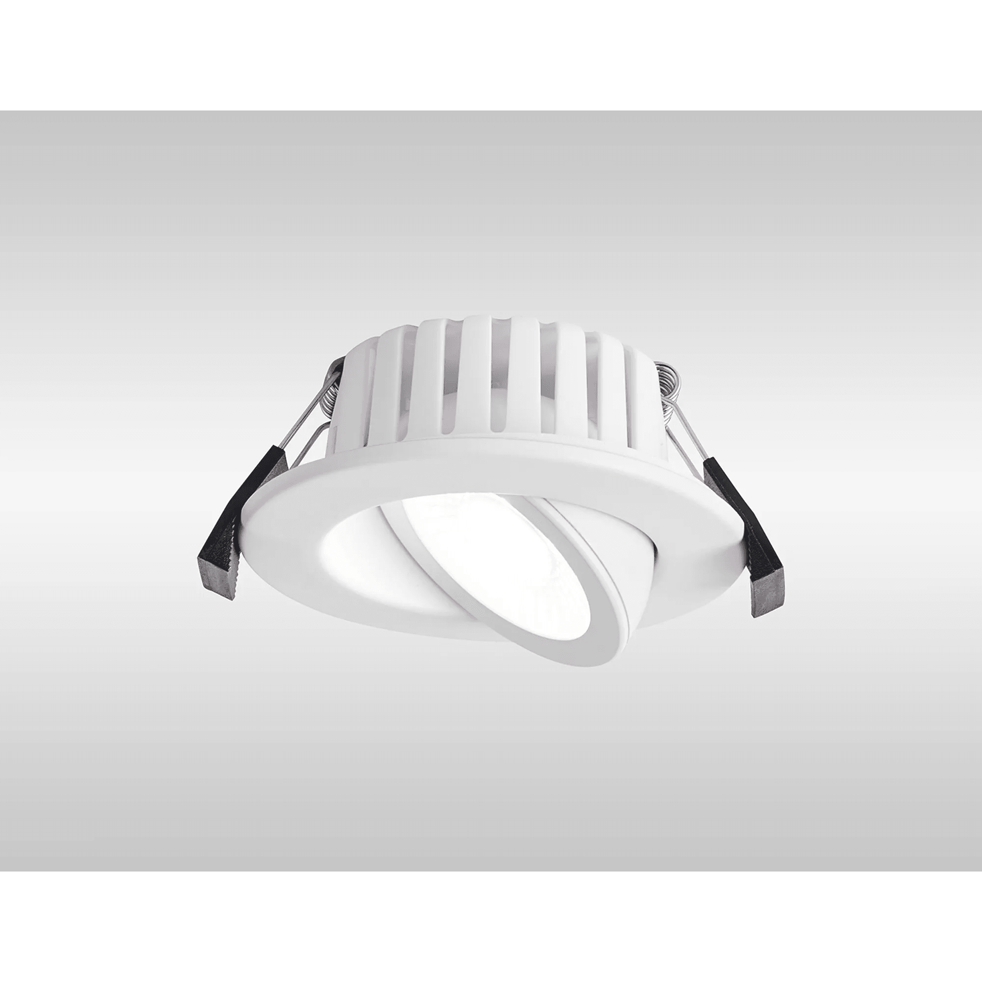 Fabula Mulgrave CCT LED Adjustable Downlight  - IP65 Fire Rated - Matt White
