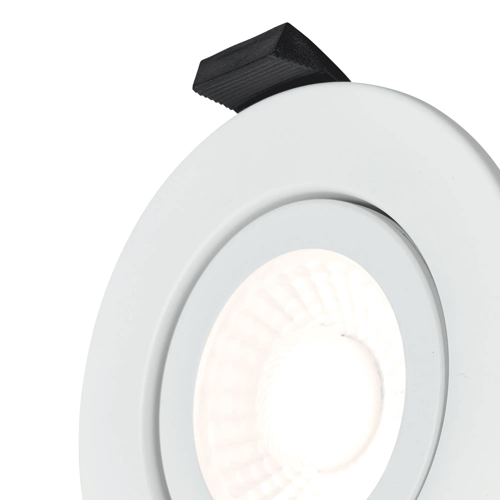 Fabula Mulgrave CCT LED Adjustable Downlight  - IP65 Fire Rated - Matt White