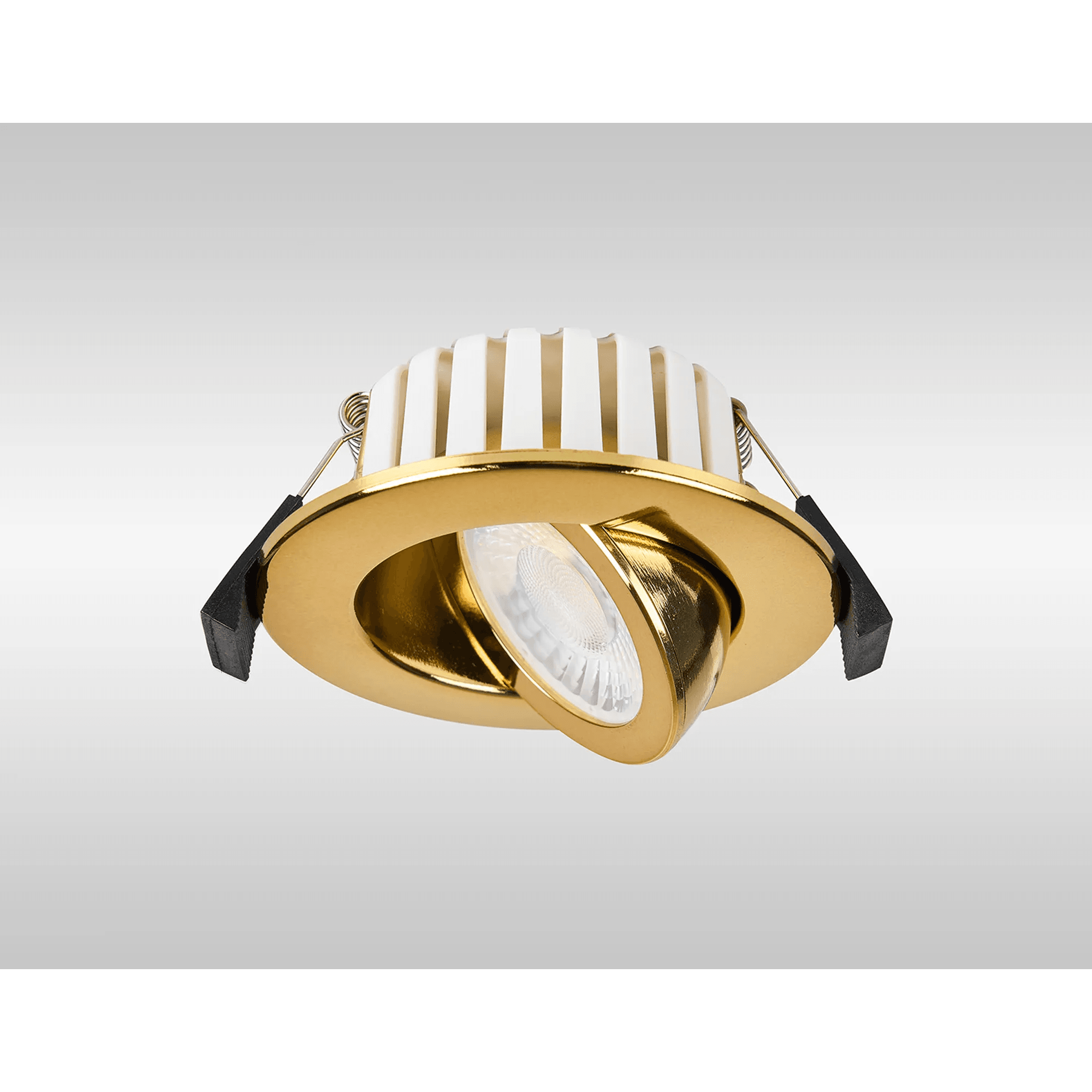 Fabula Mulgrave CCT LED Adjustable Downlight  - IP65 Fire Rated - Brass