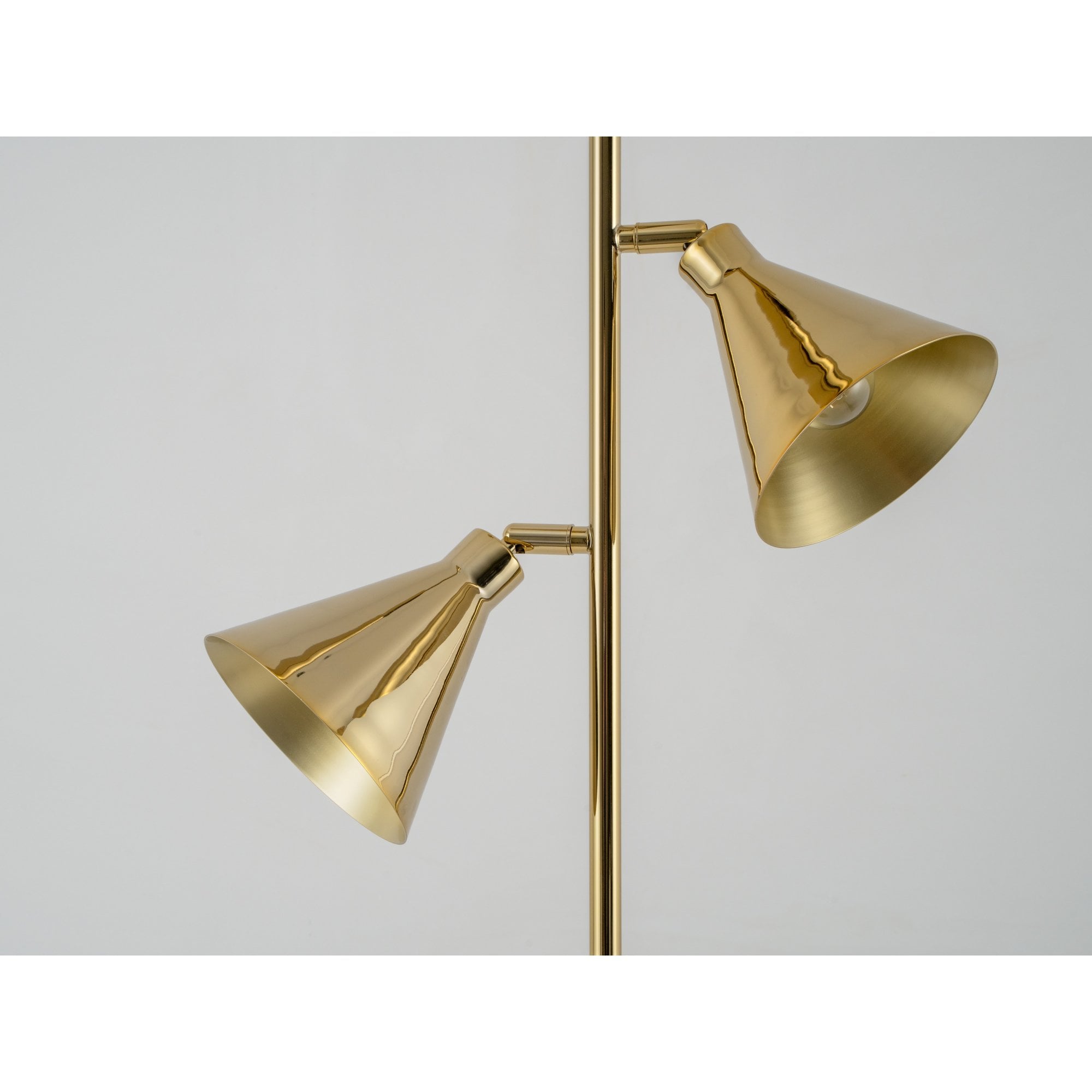 houseof. Cone Floor Lamp - Brass