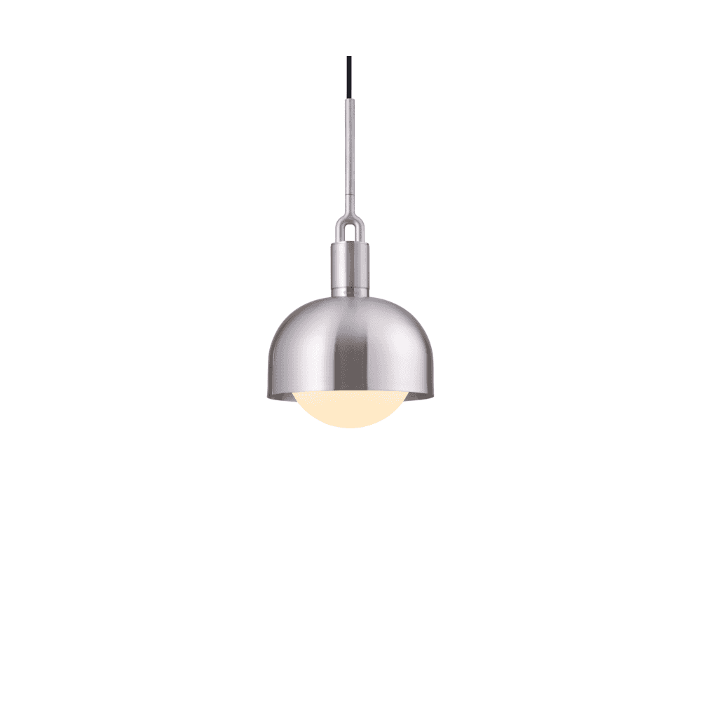 Buster + Punch Forked Globe Opal Shade Pendant - Medium