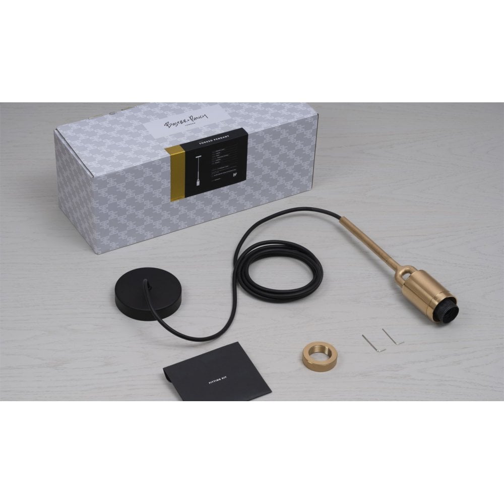 Buster + Punch Forked Globe Opal Shade Pendant - Medium