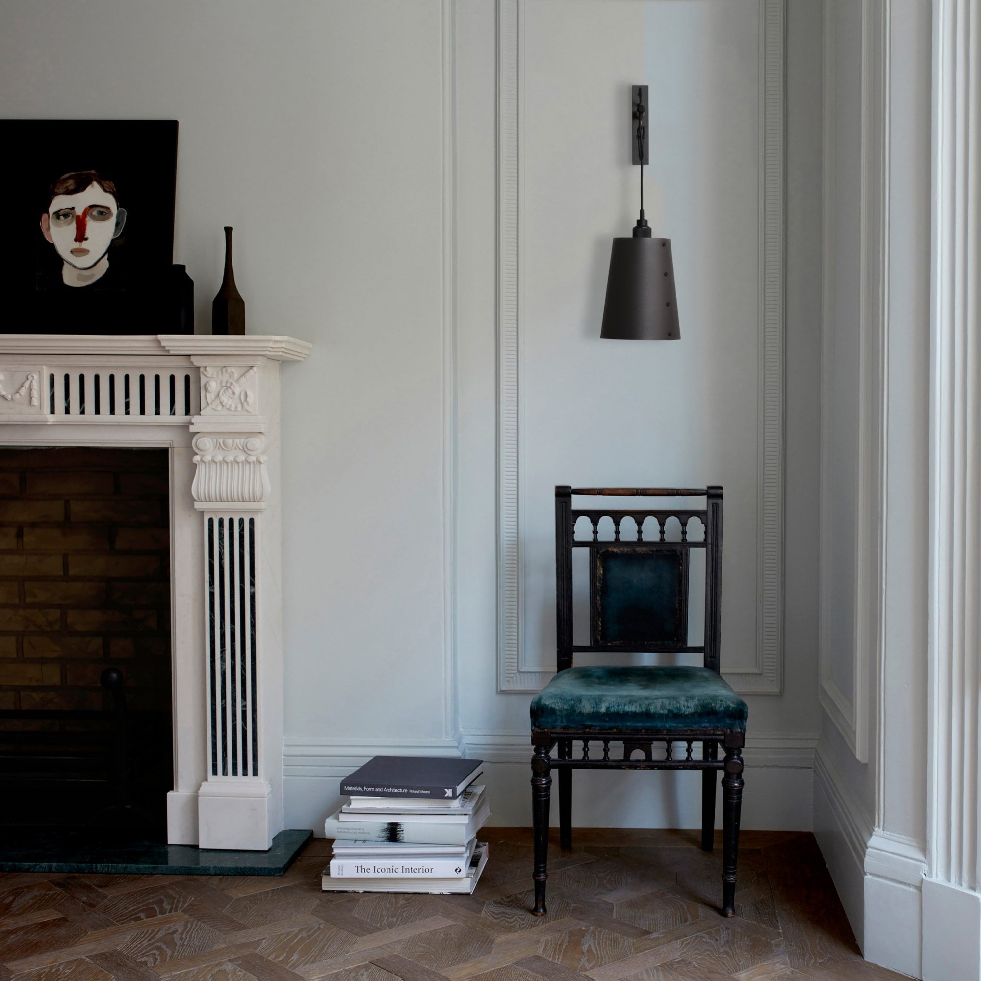 Buster + Punch Hooked Wall Light - Large - Graphite