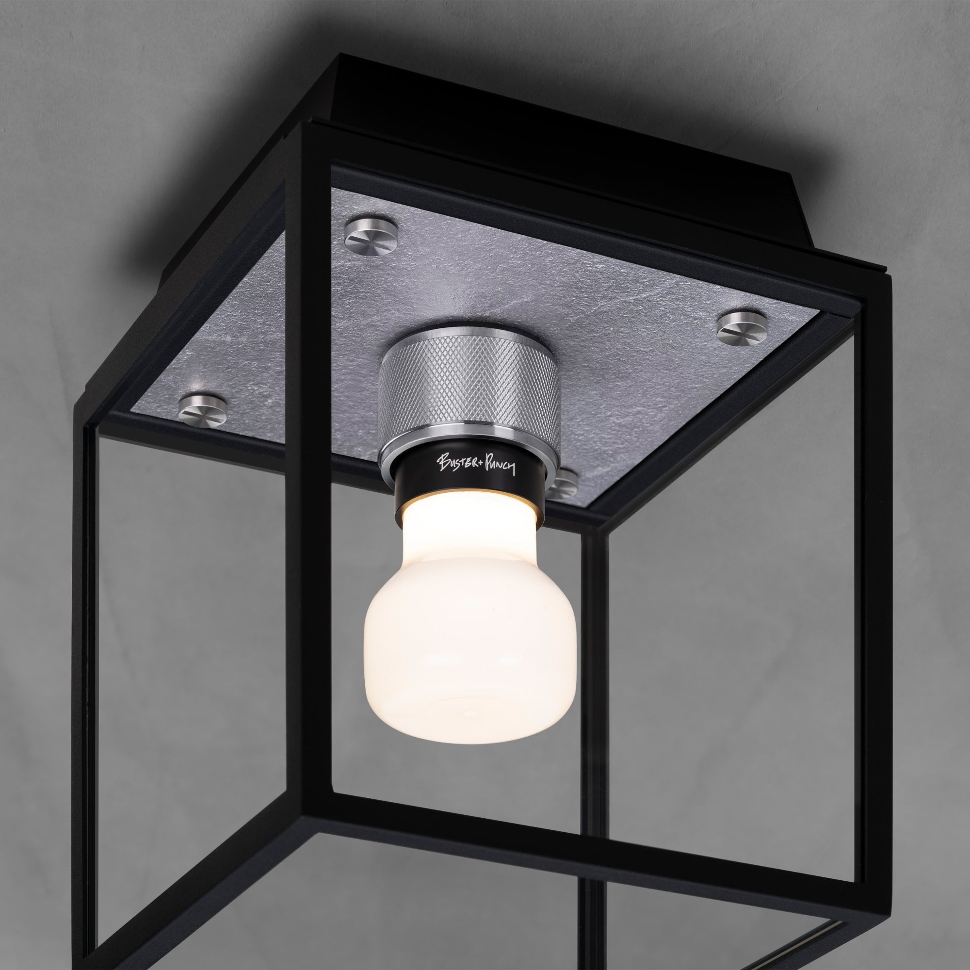Buster + Punch Caged Wet Ceiling Light IP44 - Small