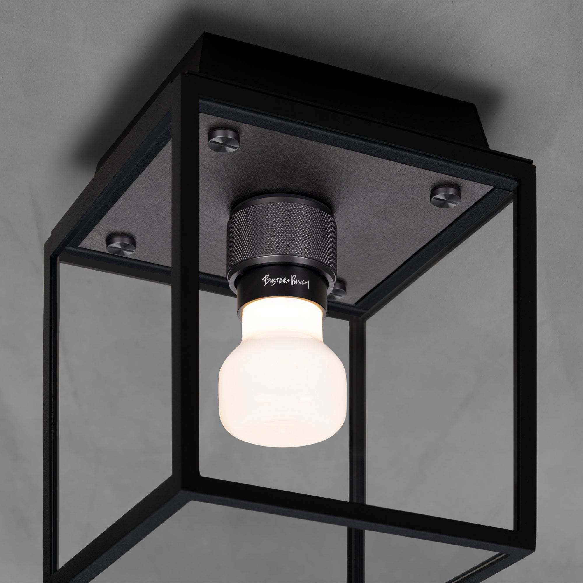 Buster + Punch Caged Wet Ceiling Light IP44 - Small