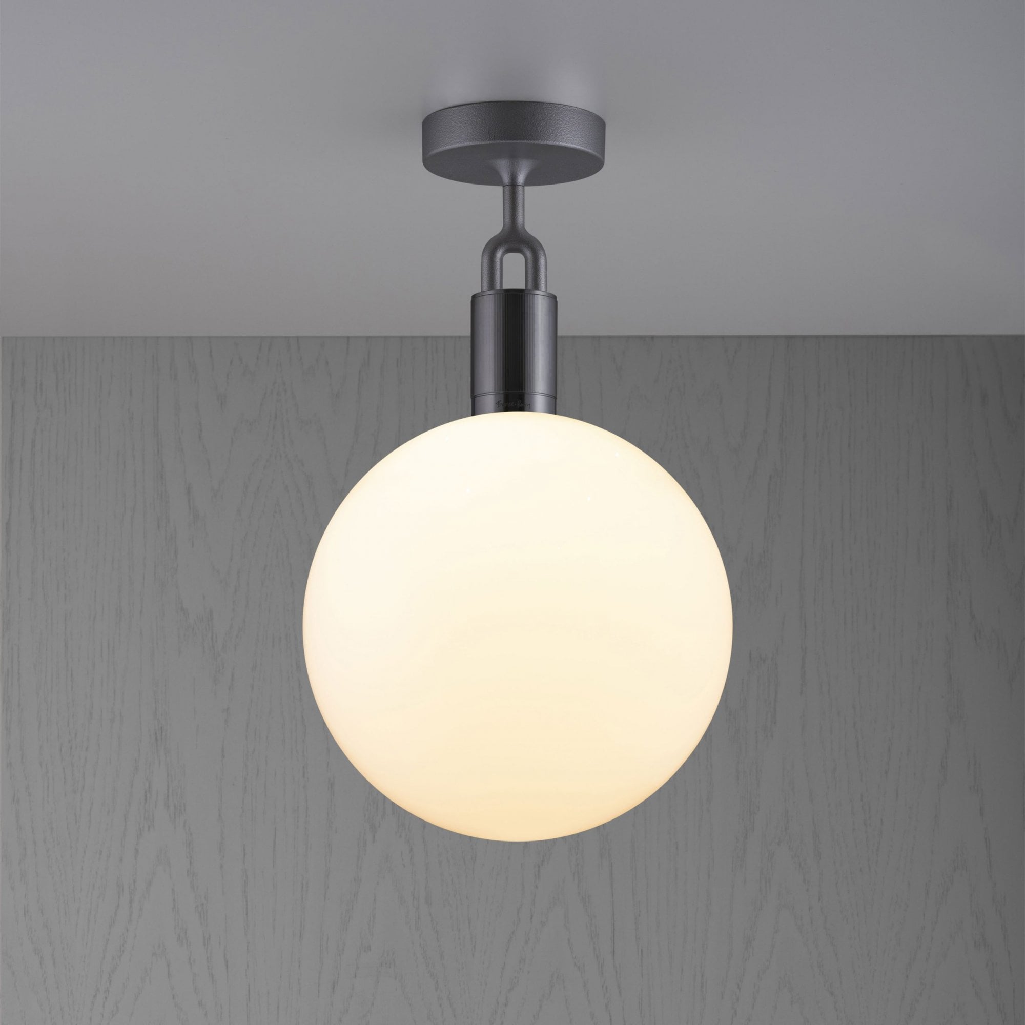 Buster + Punch Forked Ceiling Opal Globe - Large