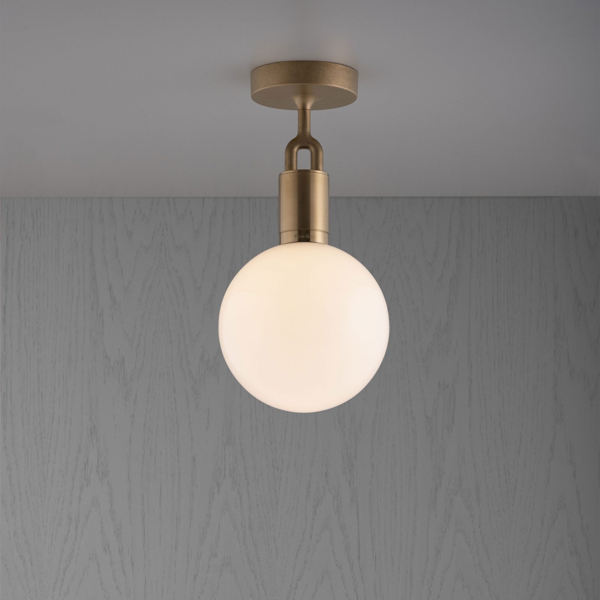 Buster + Punch Forked Ceiling Opal Globe - Medium