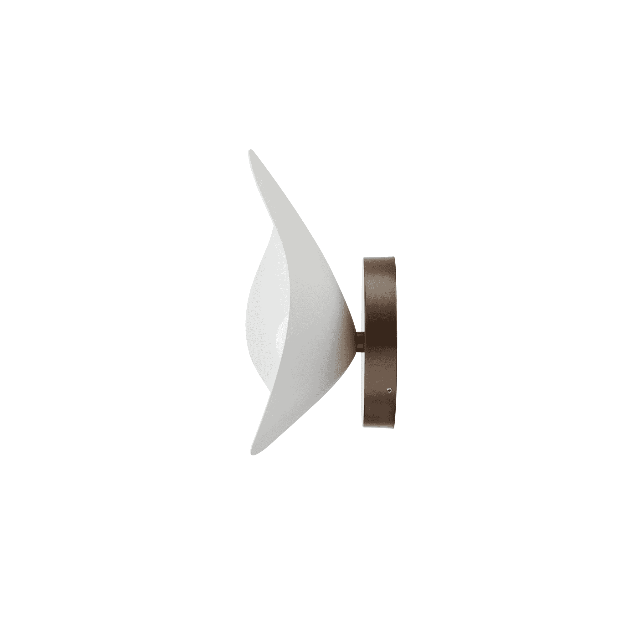 Nuura Florii 1 Wall Light - Dark Bronze & White