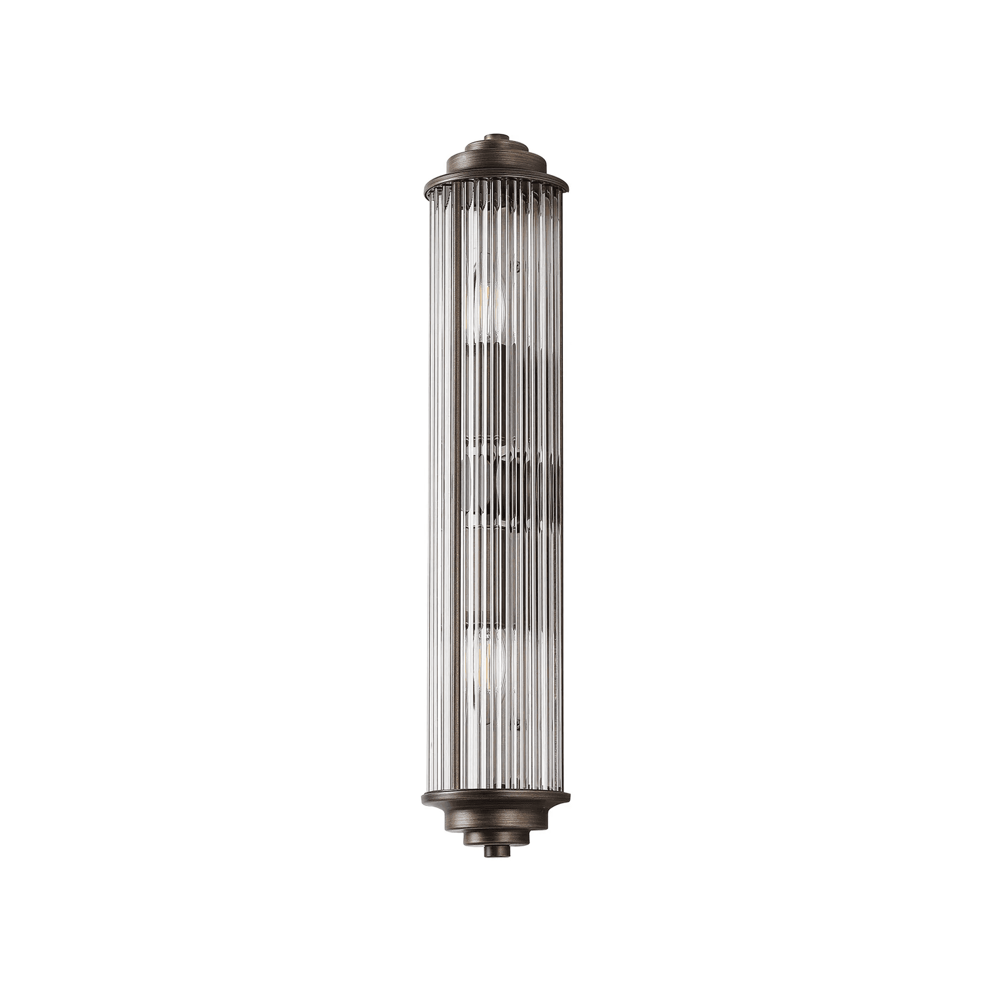 Fabula Wedgewood 2 Light Glass Rod E14 IP44 - Bronze
