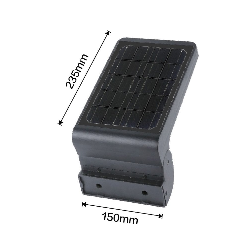 Lumena Cresta Pro Solar PIR Wall Light