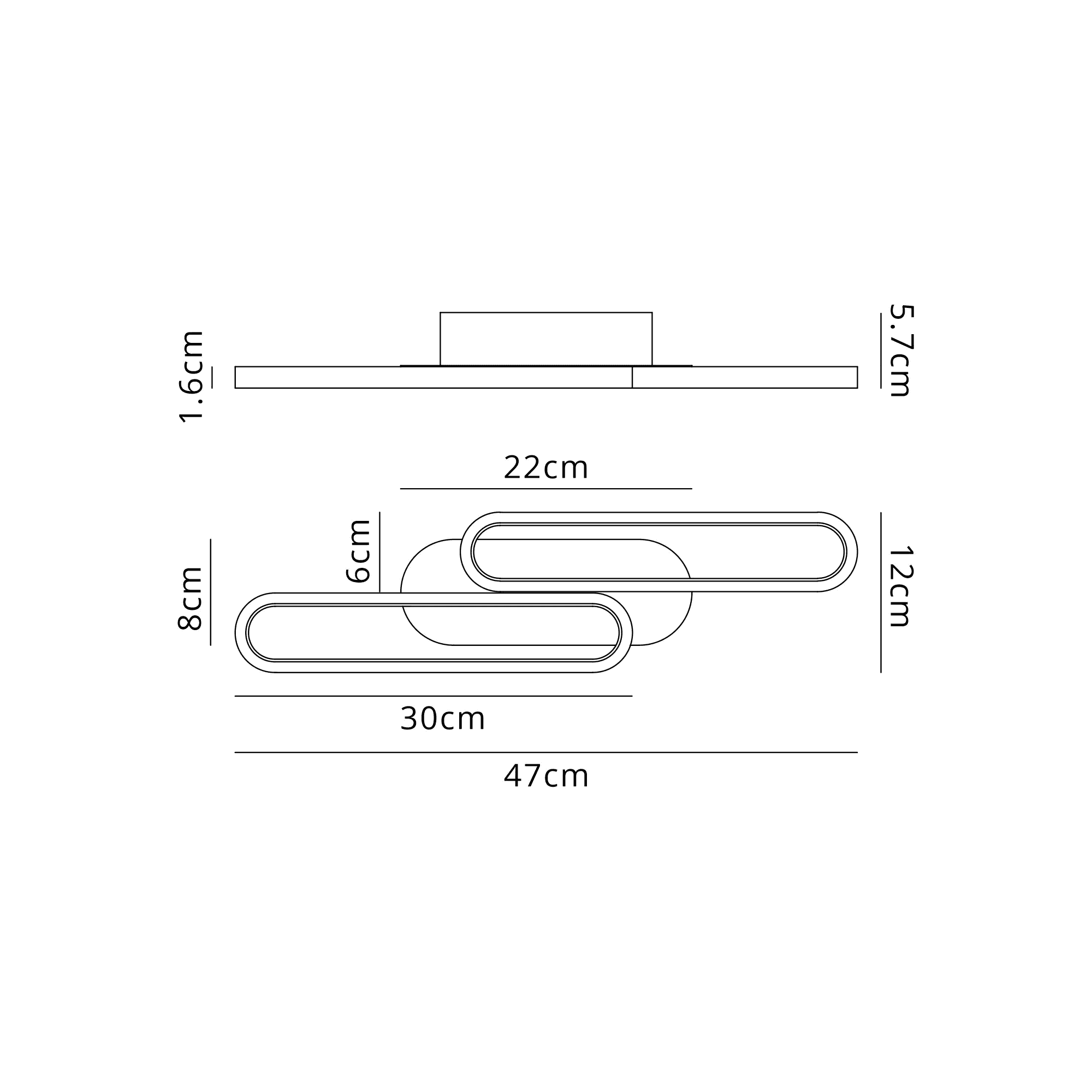 Fabula Torquay Wall Lamp 3 Step Dimming - Brushed Gold