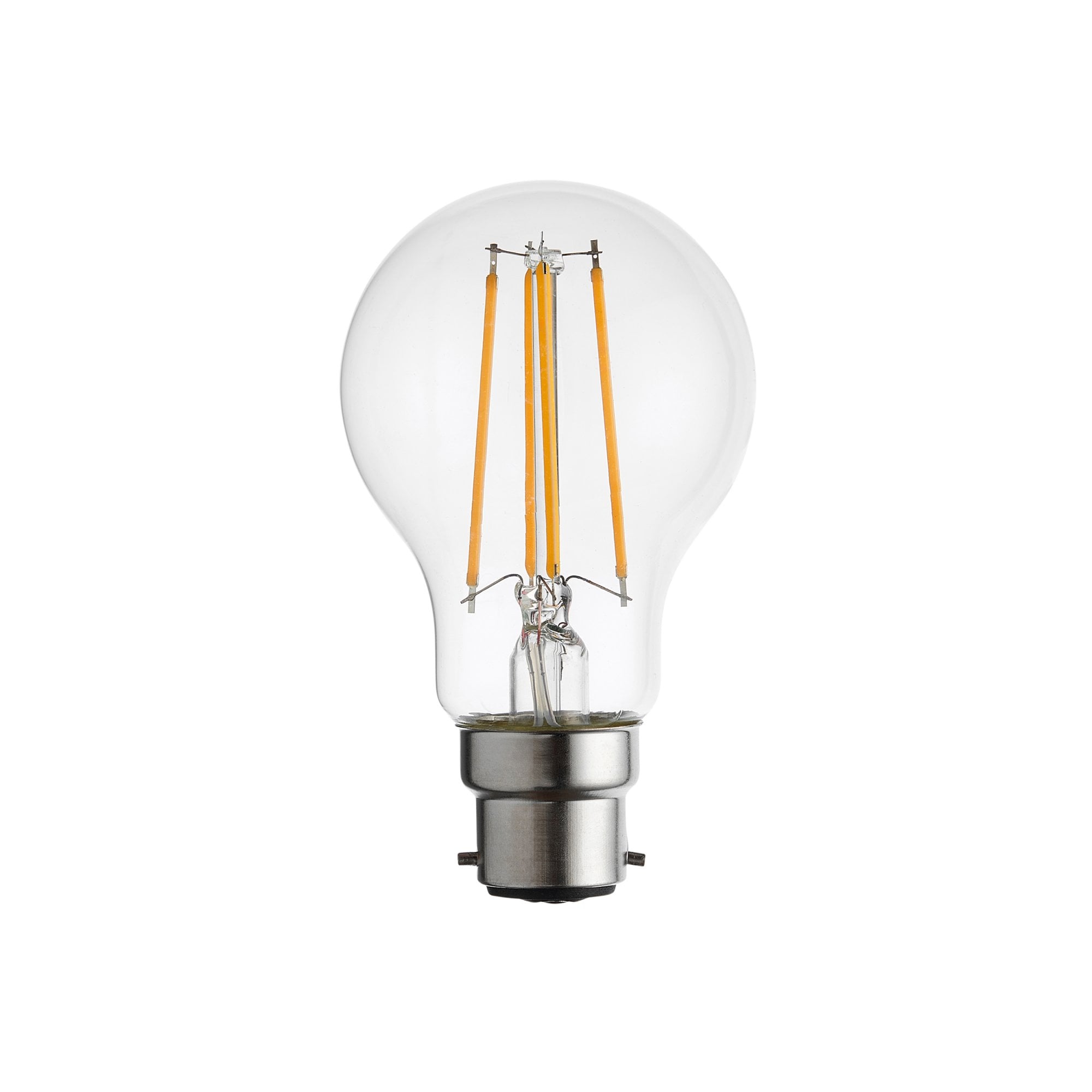 Endon B22 LED Filament GLS Bulb - Clear Glass