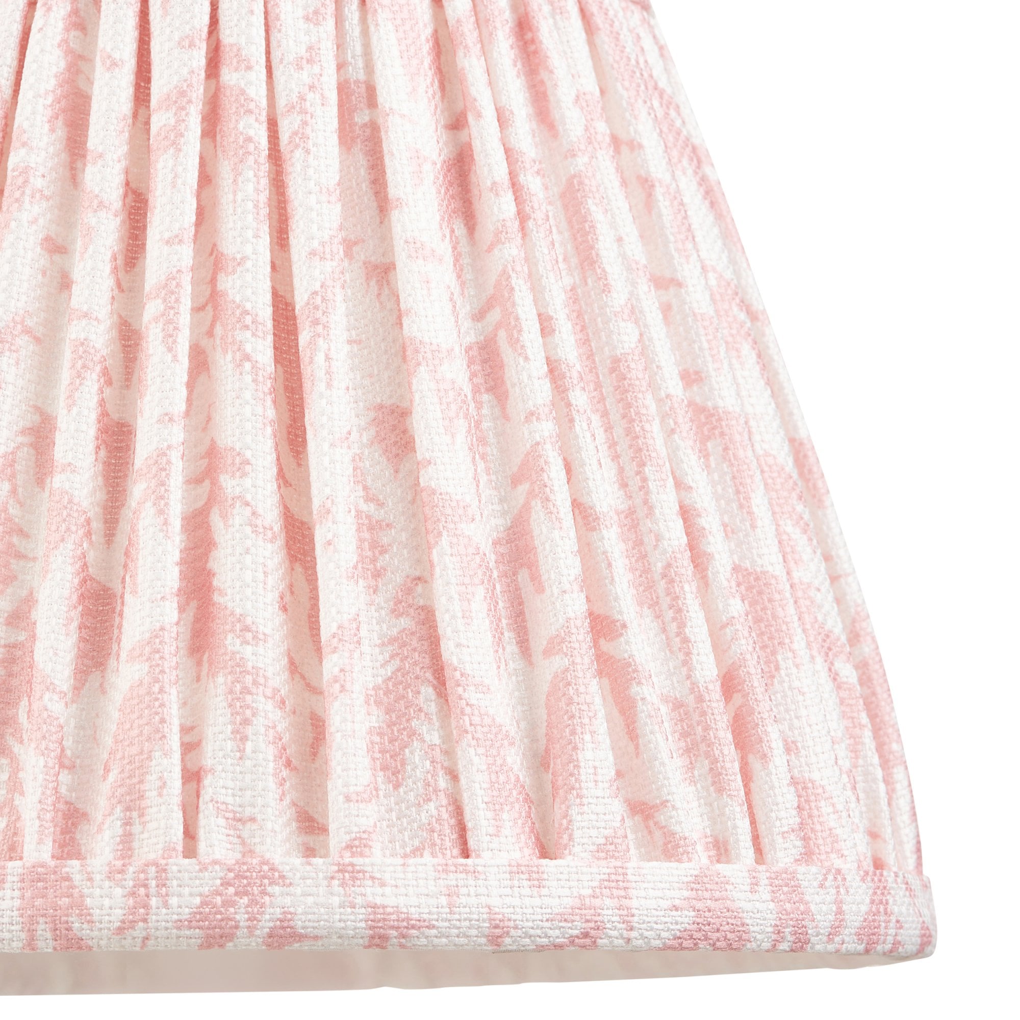 Endon Leaf Single Light Shade 20cm - Peachy Keen Fabric