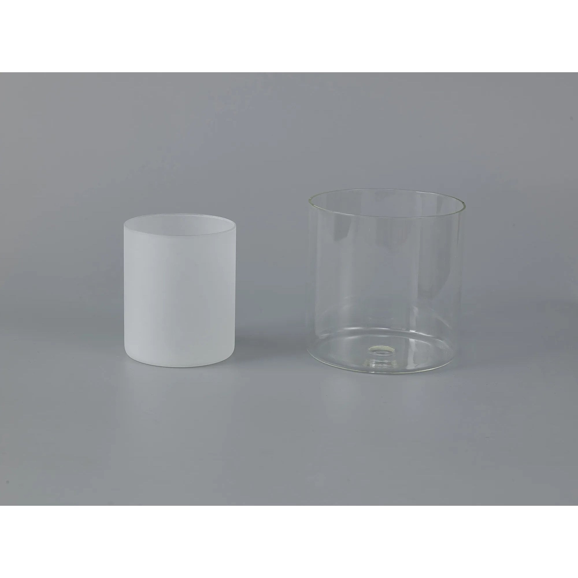 Fabula Replacement 14x14cm Glass Shade for Tamworth - Clear and Frosted