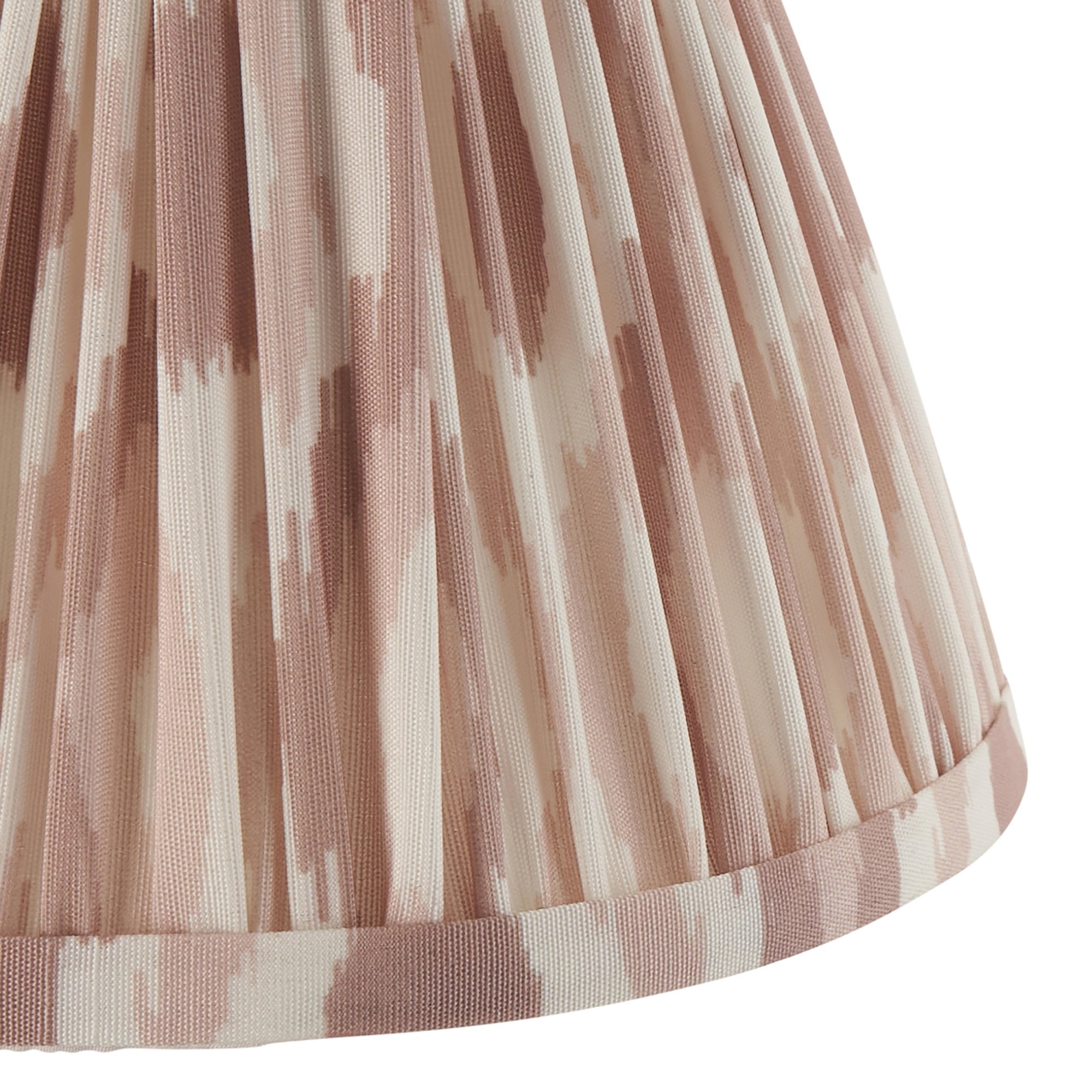 Endon Dome Arc Wall Light & Ikat 16cm Neutral Shade