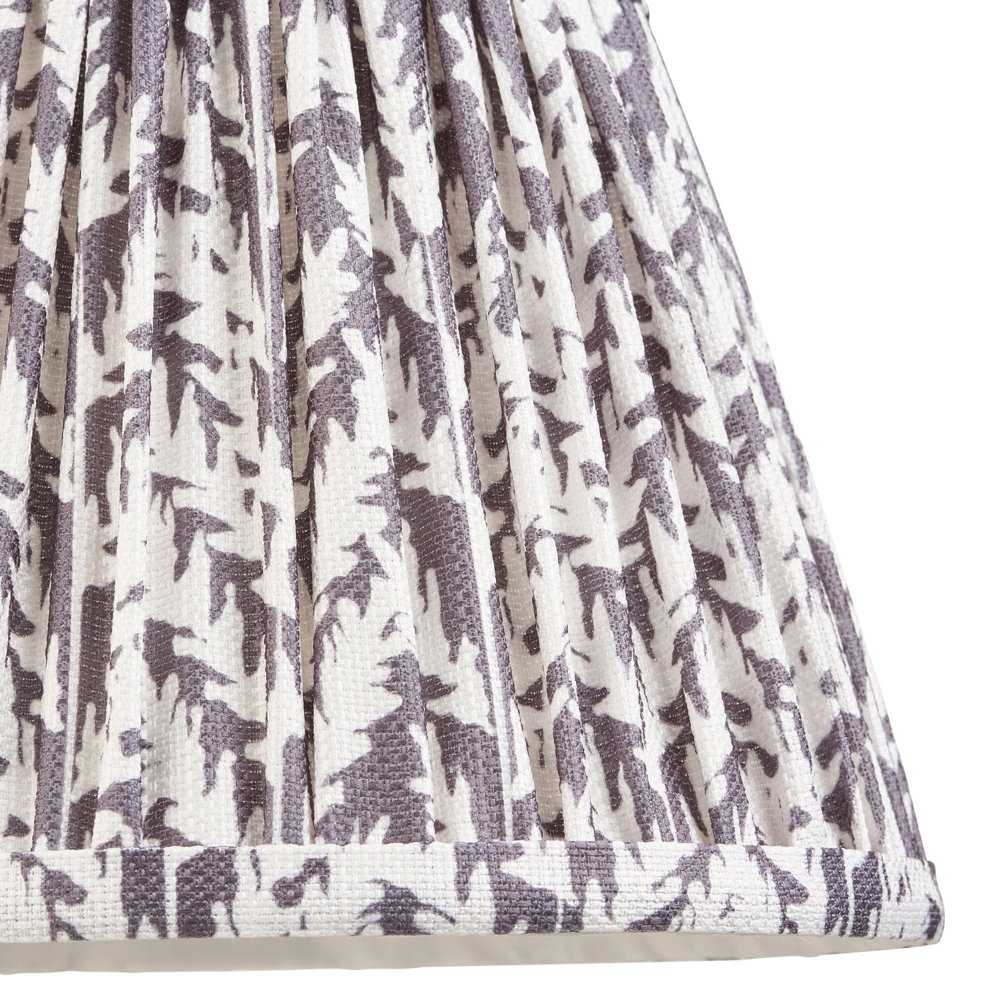 Endon Obelisk T Bar Wall Light & Leaf 20cm Pearl Grey Shade