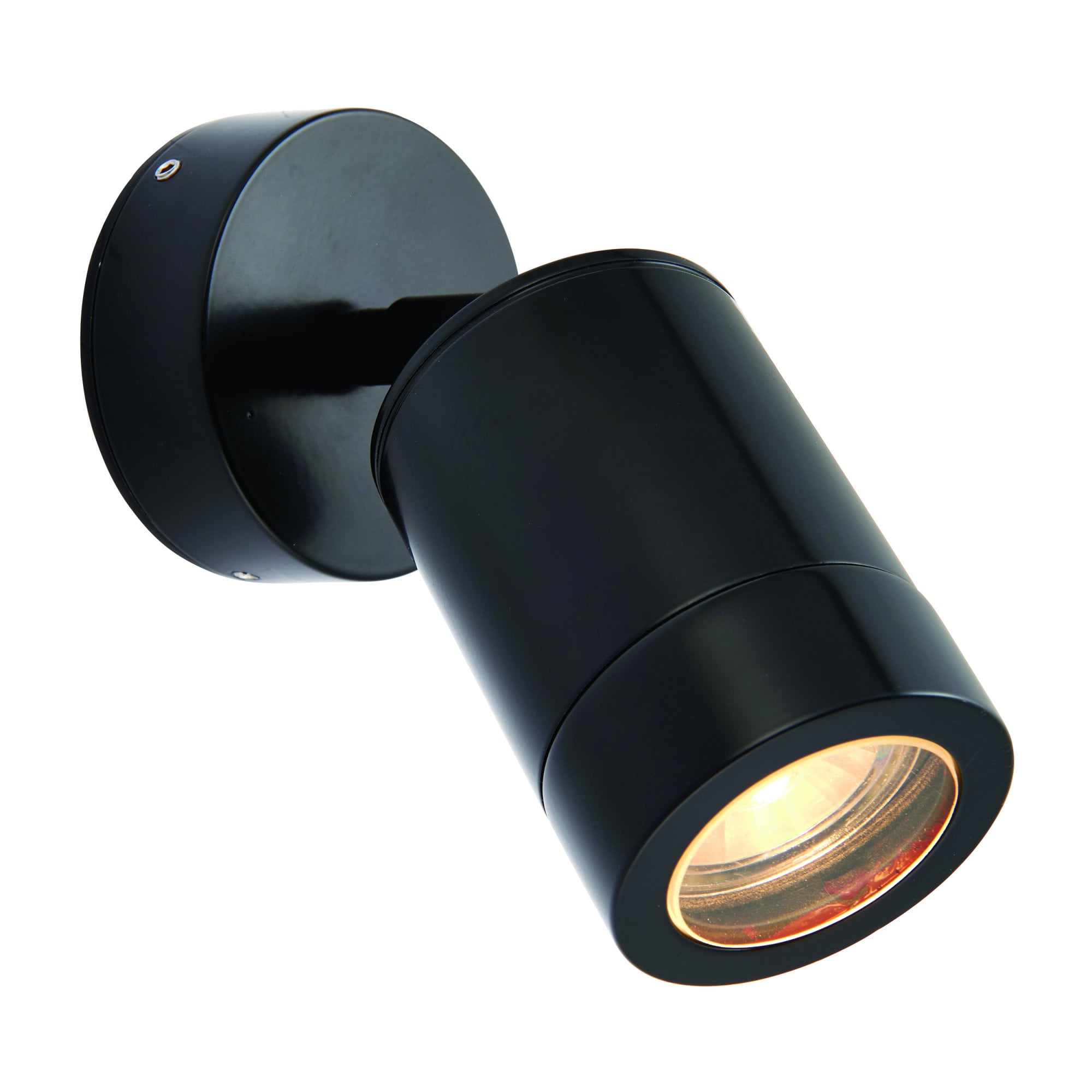 Saxby Odyssey Wall Spot Light IP65 - Satin Black