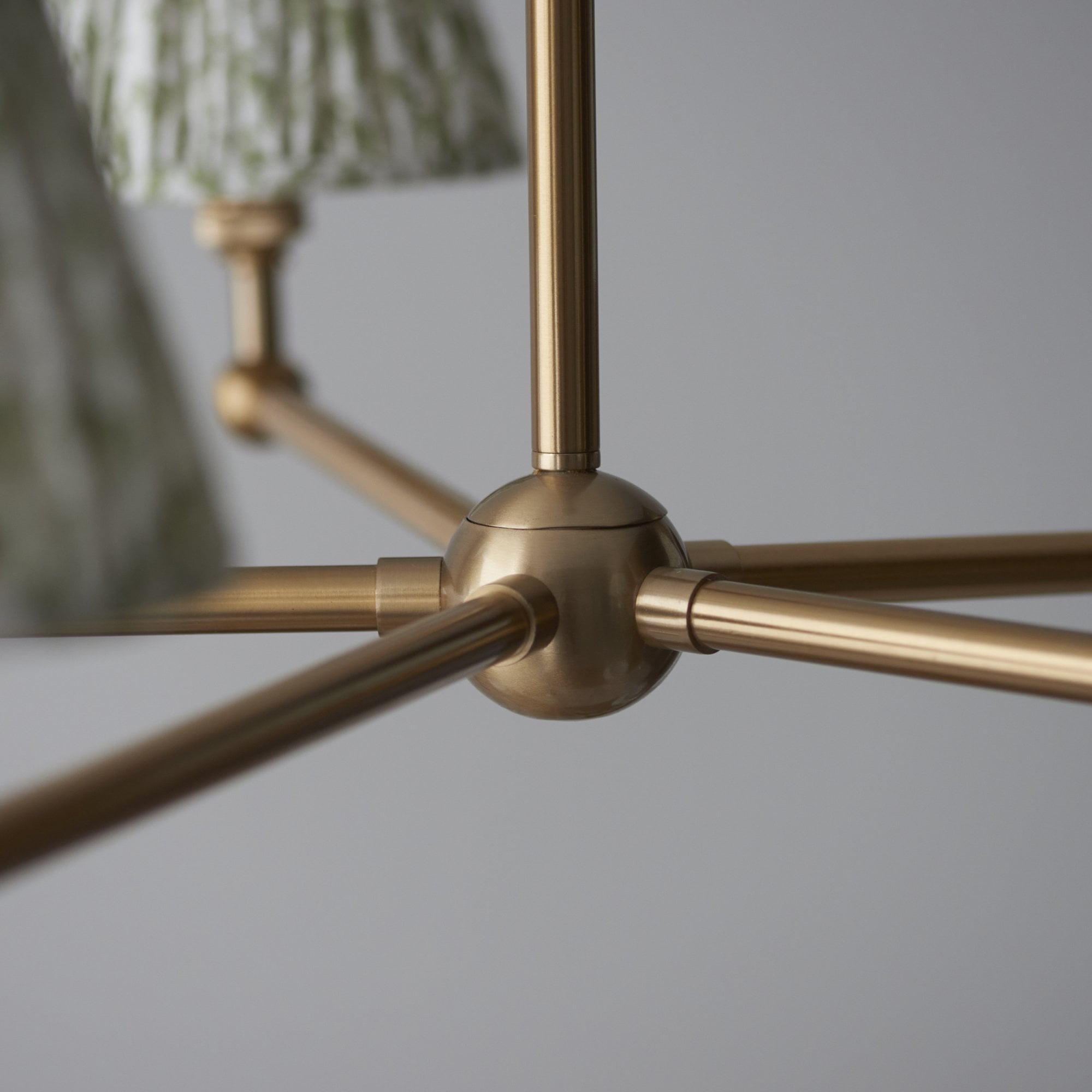 Endon Santiago Pendant & Leaf 16cm Herb Garden Green Shade