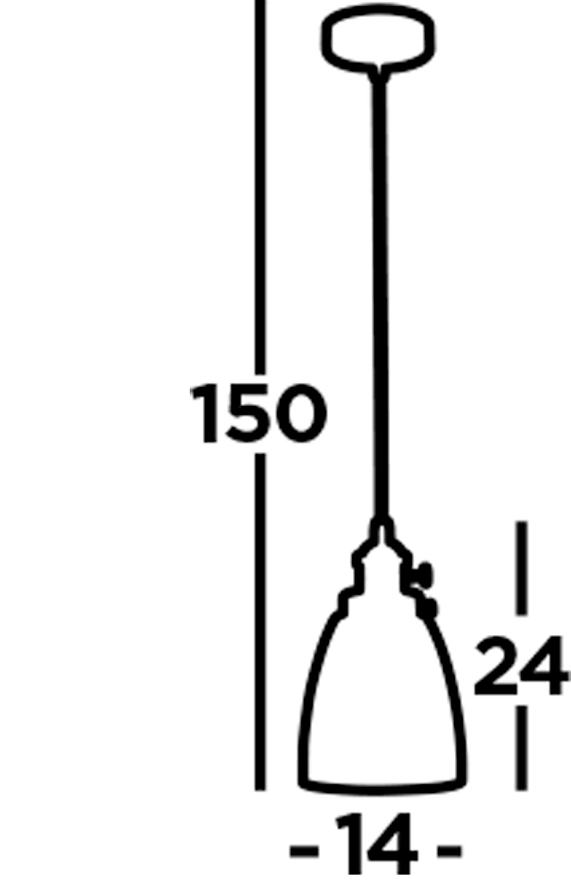 Searchlight Pendant Island Single Aluminium Holder Smoked Glass